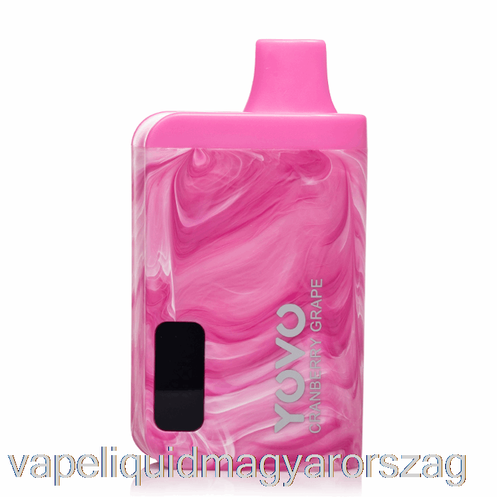 Yovo Jb8000 Eldobható áfonyás Szőlő Vape Toll